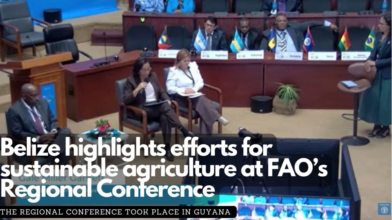 Belize highlights efforts for sustainable agriculture at FAO’s Regional Conference