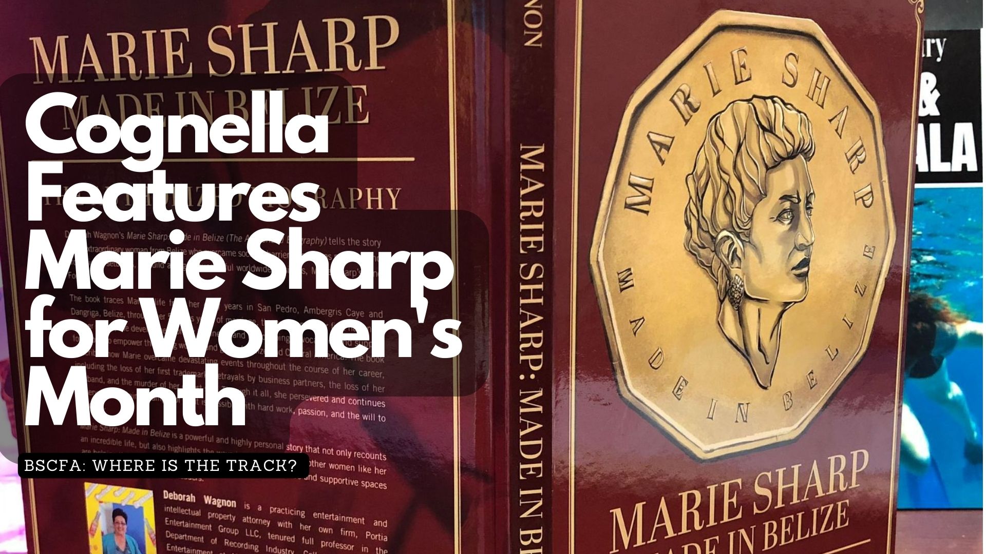 Cognella Features Marie Sharp for Women's Month