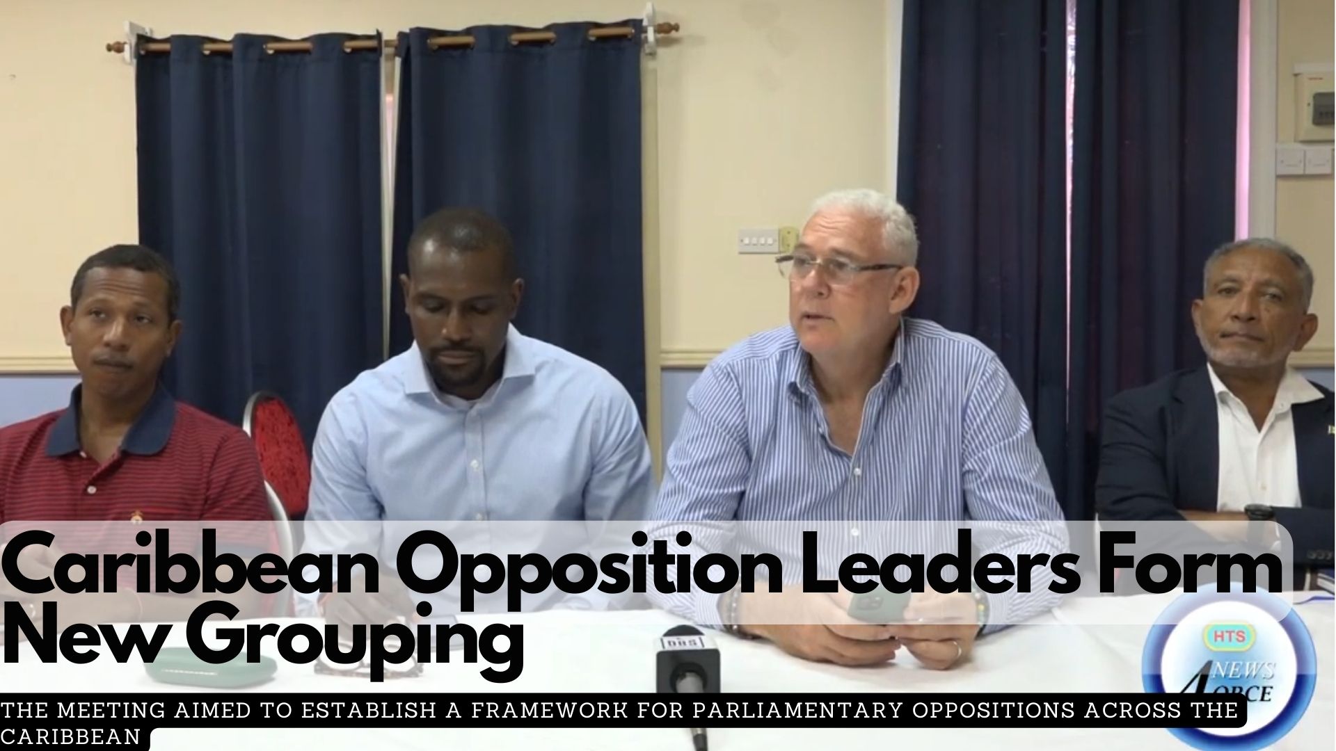 Caribbean Opposition Leaders Form New Grouping