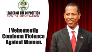 In his statement, Shyne said "There is no place for Violence against Women anywhere on the planet.