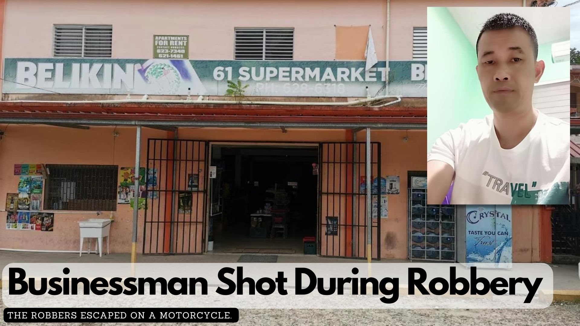 Businessman Shot During Robbery 