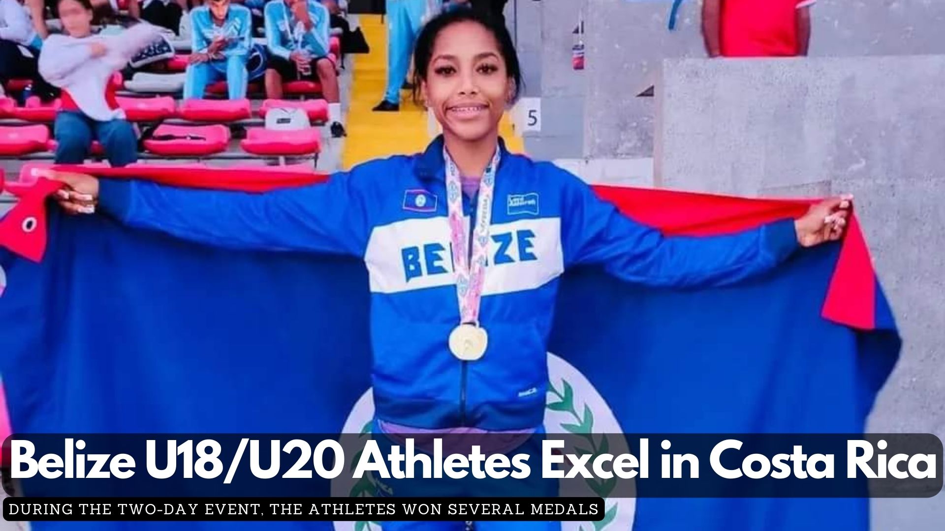 Belize U18/U20 Athletes Excel in Costa Rica, Securing Multiple Medals