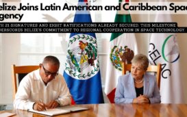 Foreign Secretary Alicia Bárcena is witness of honor at signing of ALCE agreement by Belize