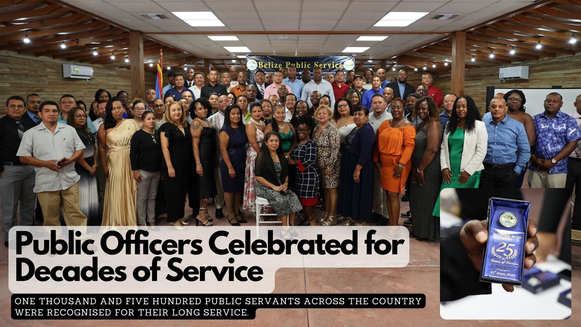 Public Officers Celebrated for Decades of Service