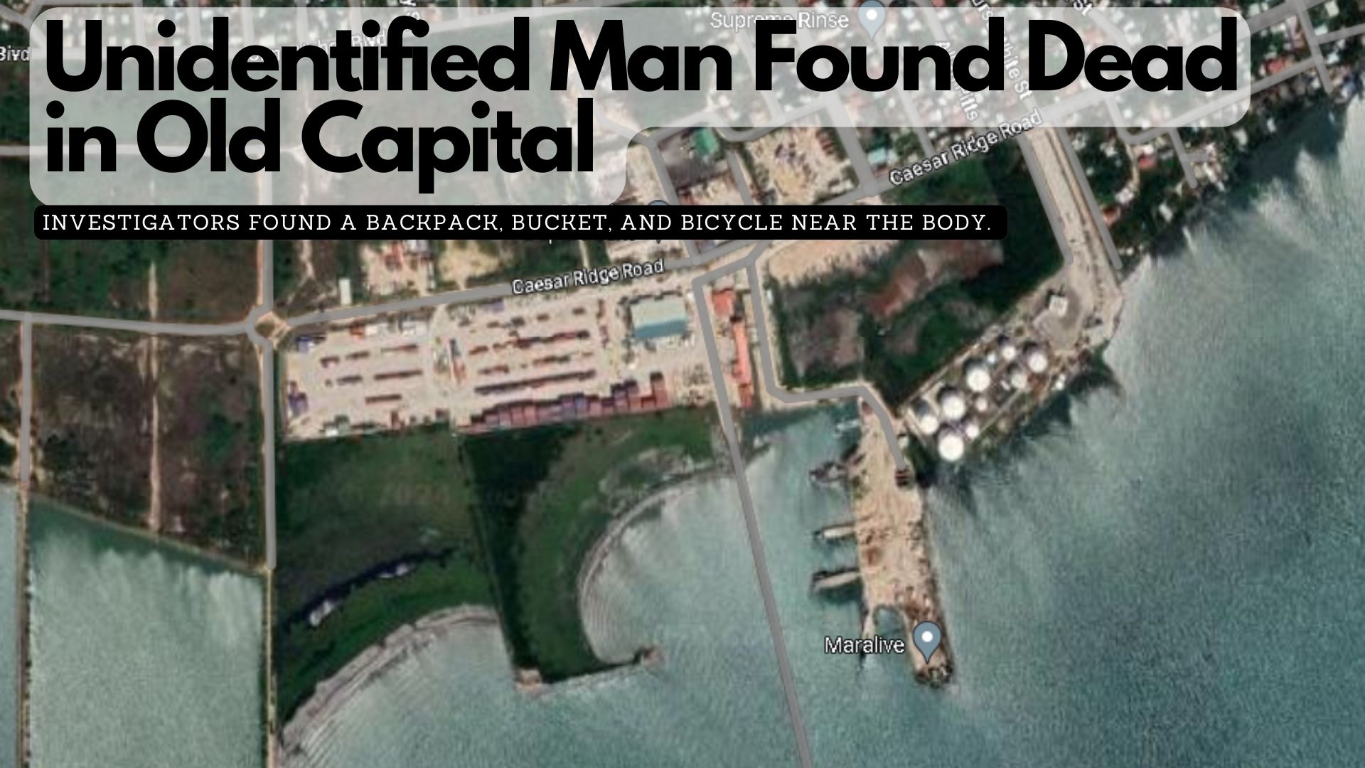 Unidentified Man Found Dead in Old Capital 