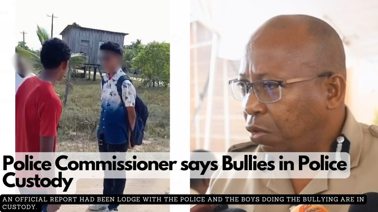 Police Commissioner says Bullies in Police Custody