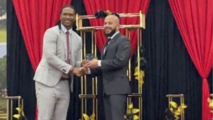 BDF Capt. Awarded Best International Student Award at University of Guyana 
