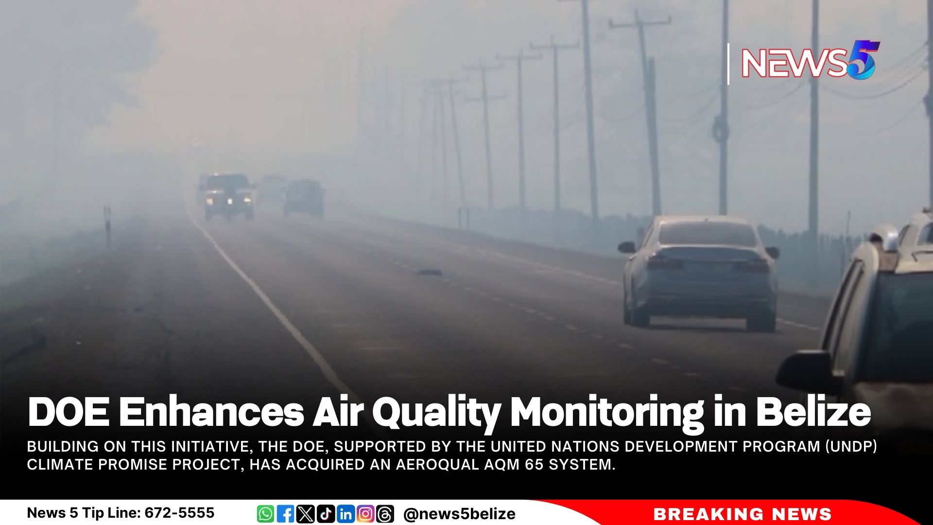 DOE Enhances Air Quality Monitoring in Belize