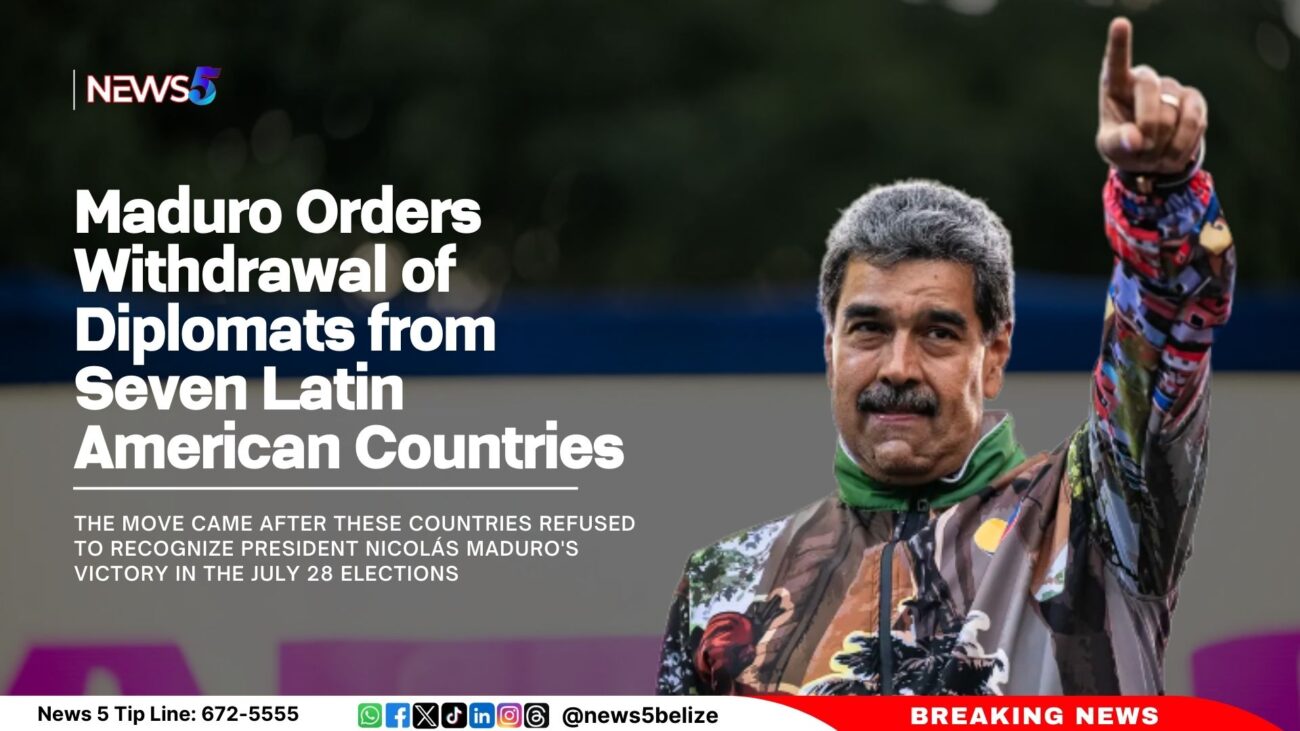 Maduro Orders Withdrawal of Diplomats from Seven Latin American Countries 