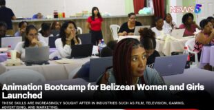 Animation Bootcamp for Belizean Women and Girls Launched