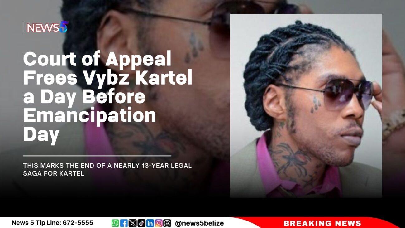 Vybz Kartel, the renowned dancehall star, is a free man. The Court of Appeal has ruled that Kartel and his three co-defendants should not be retried for the murder of Clive 'Lizard' Williams.