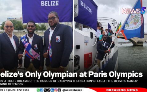 Belize's Only Olympian at Paris Olympics 