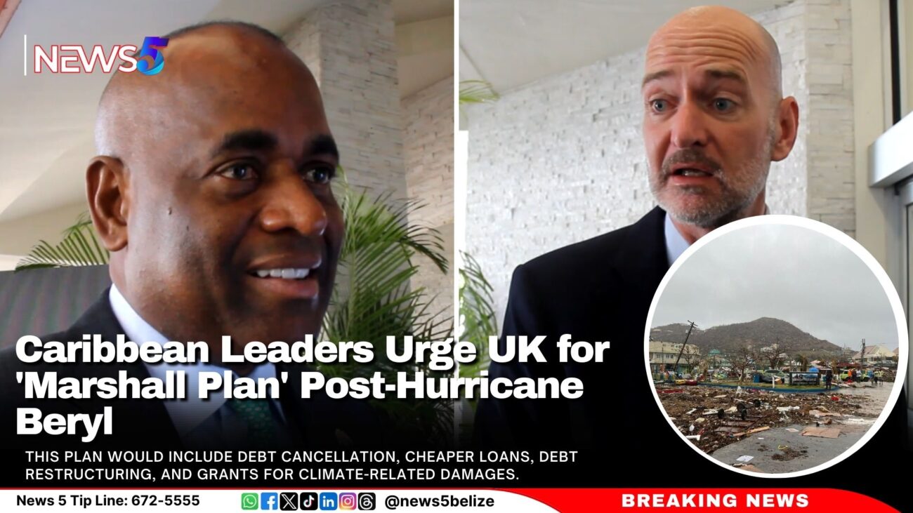 Caribbean Leaders Urge UK for 'Marshall Plan' Post-Hurricane Beryl