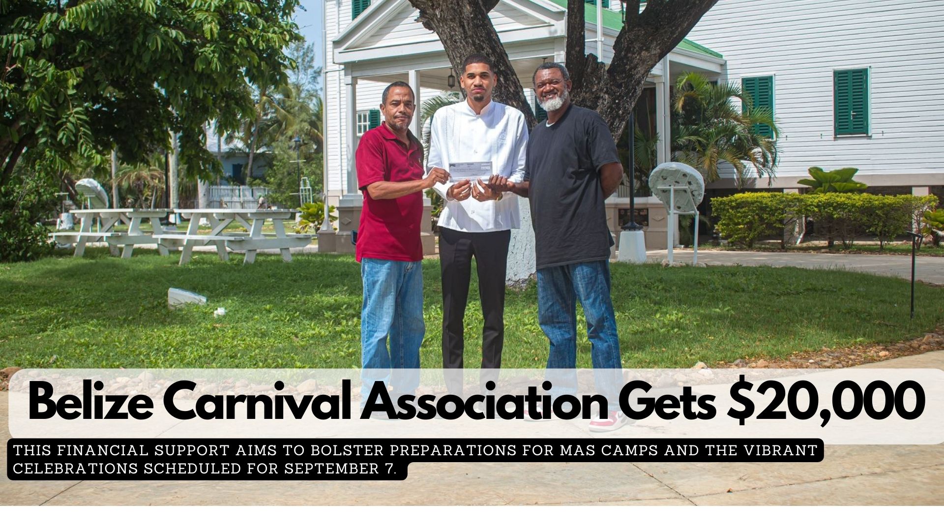 Belize Carnival Association Gets $20,000 