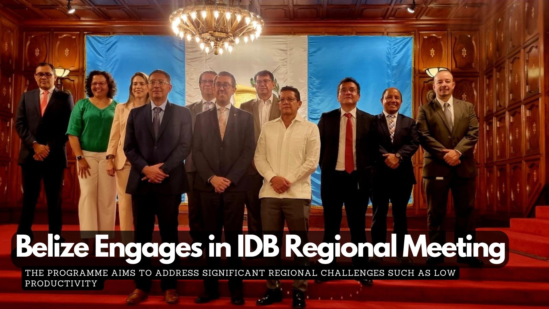 Belize Engages in IDB Regional Meeting