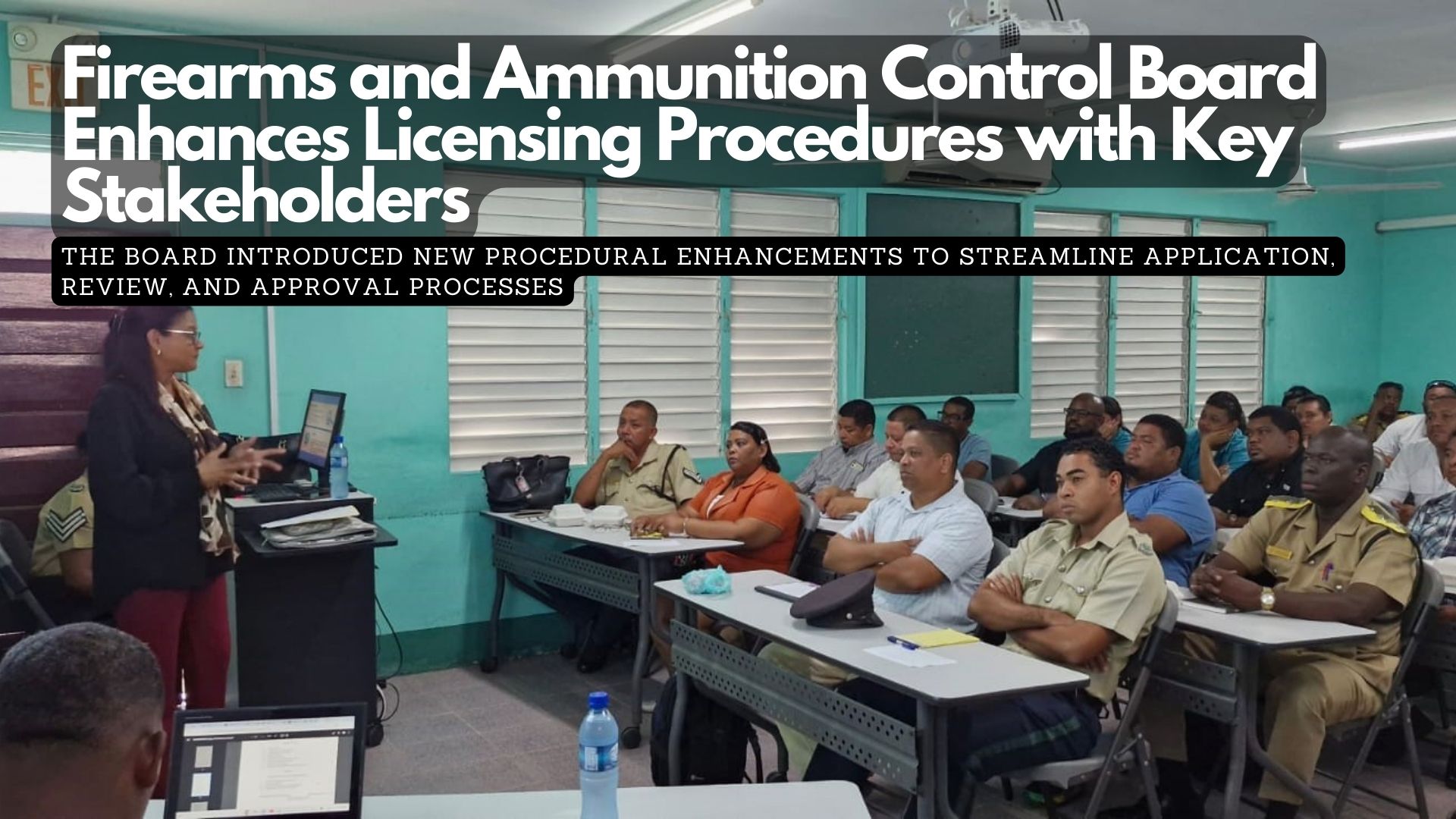 Firearms and Ammunition Control Board Enhances Licensing Procedures with Key Stakeholders
