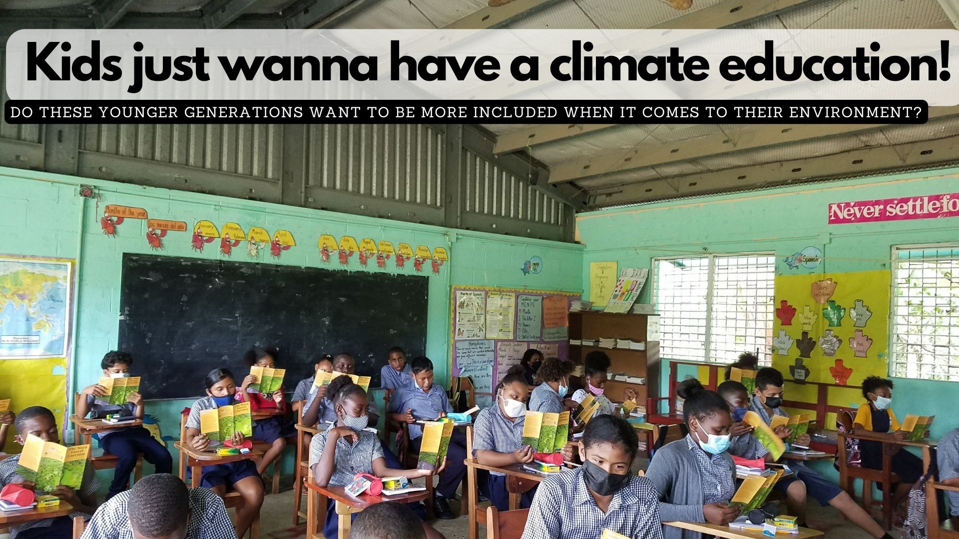 Kids just wanna have a climate education!
