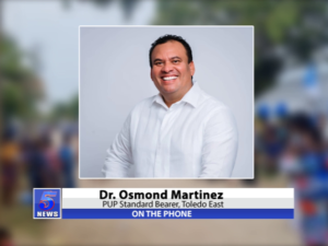 On the phone: Dr. Osmond Martinez