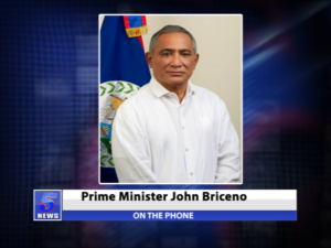 On the Phone: Prime Minister John Briceño