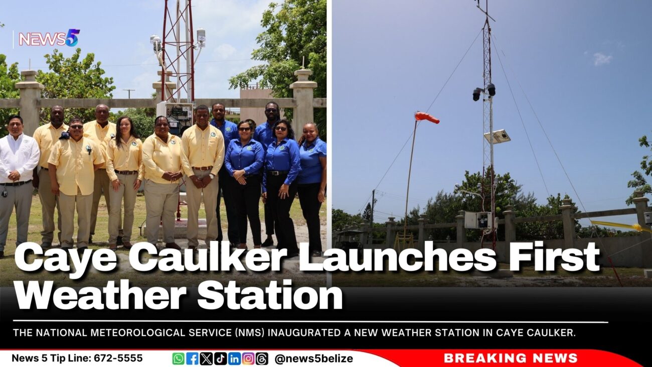 Caye Caulker Launches First Weather Station