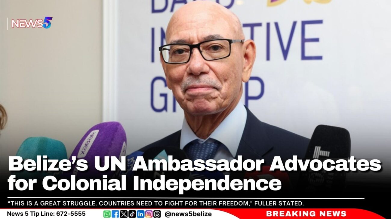 Belize’s UN Ambassador Advocates for Colonial Independence