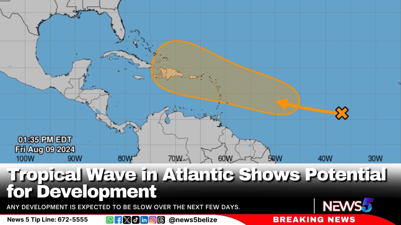 Tropical Wave in Atlantic Shows Potential for Development