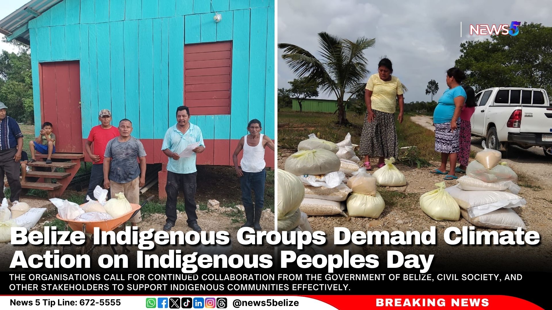 Belize Indigenous Groups Demand Climate Action on Indigenous Peoples Day