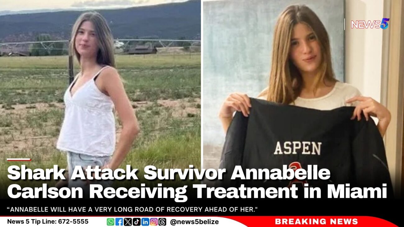 Shark Attack Survivor Annabelle Carlson Receiving Treatment in Miami