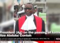 CCJ President (Ag) on the Passing of Former CJ of Belize Abdulai Conteh