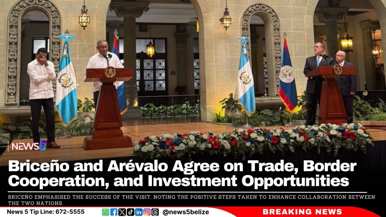 Briceño and Arévalo Agree on Trade, Border Cooperation, and Investment Opportunities