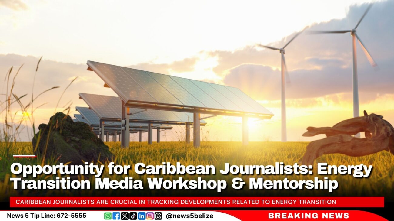 Opportunity for Caribbean Journalists: Energy Transition Media Workshop & Mentorship