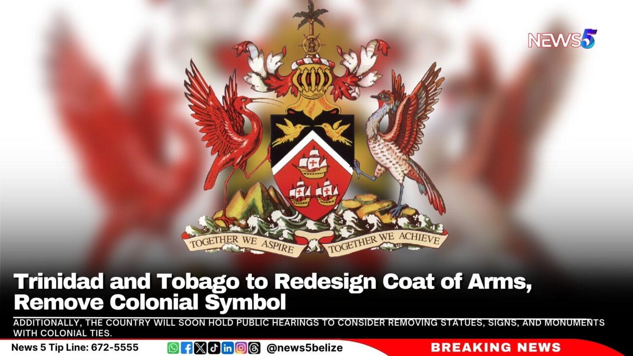 Trinidad and Tobago to Redesign Coat of Arms, Remove Colonial Symbol