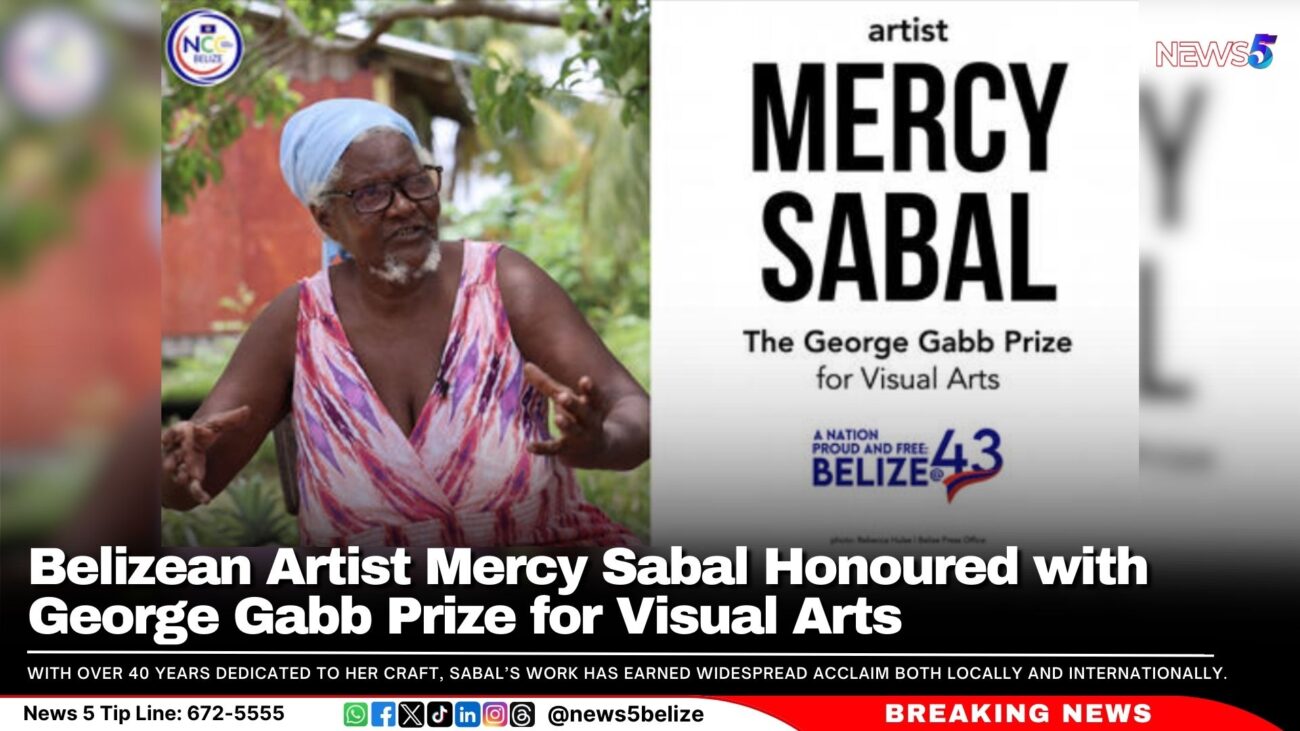 Belizean Artist Mercy Sabal Honoured with George Gabb Prize for Visual Arts