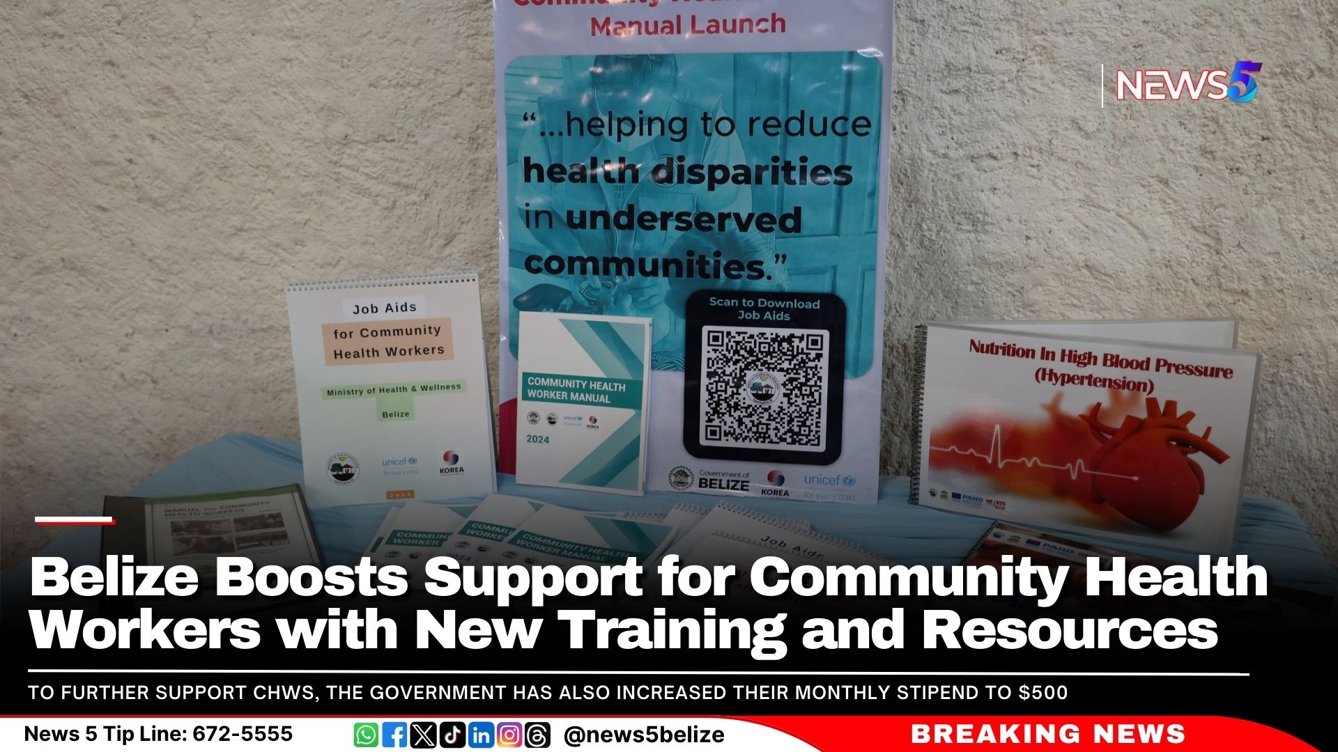 Belize Boosts Support for Community Health Workers with New Training and Resources