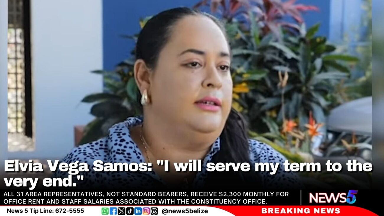 Elvia Vega Samos: "I will serve my term to the very end." 