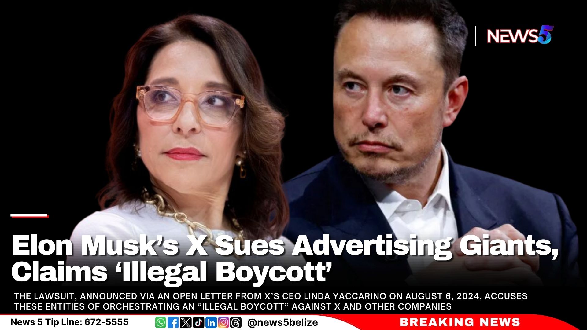 Elon Musk’s X Sues Advertising Giants, Claims ‘Illegal Boycott’