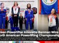 Belizean Powerlifter Amorette Banman Wins Gold at North American Powerlifting Championships