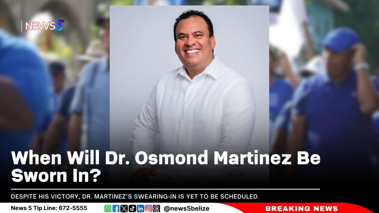 When Will Dr. Osmond Martinez Be Sworn In?