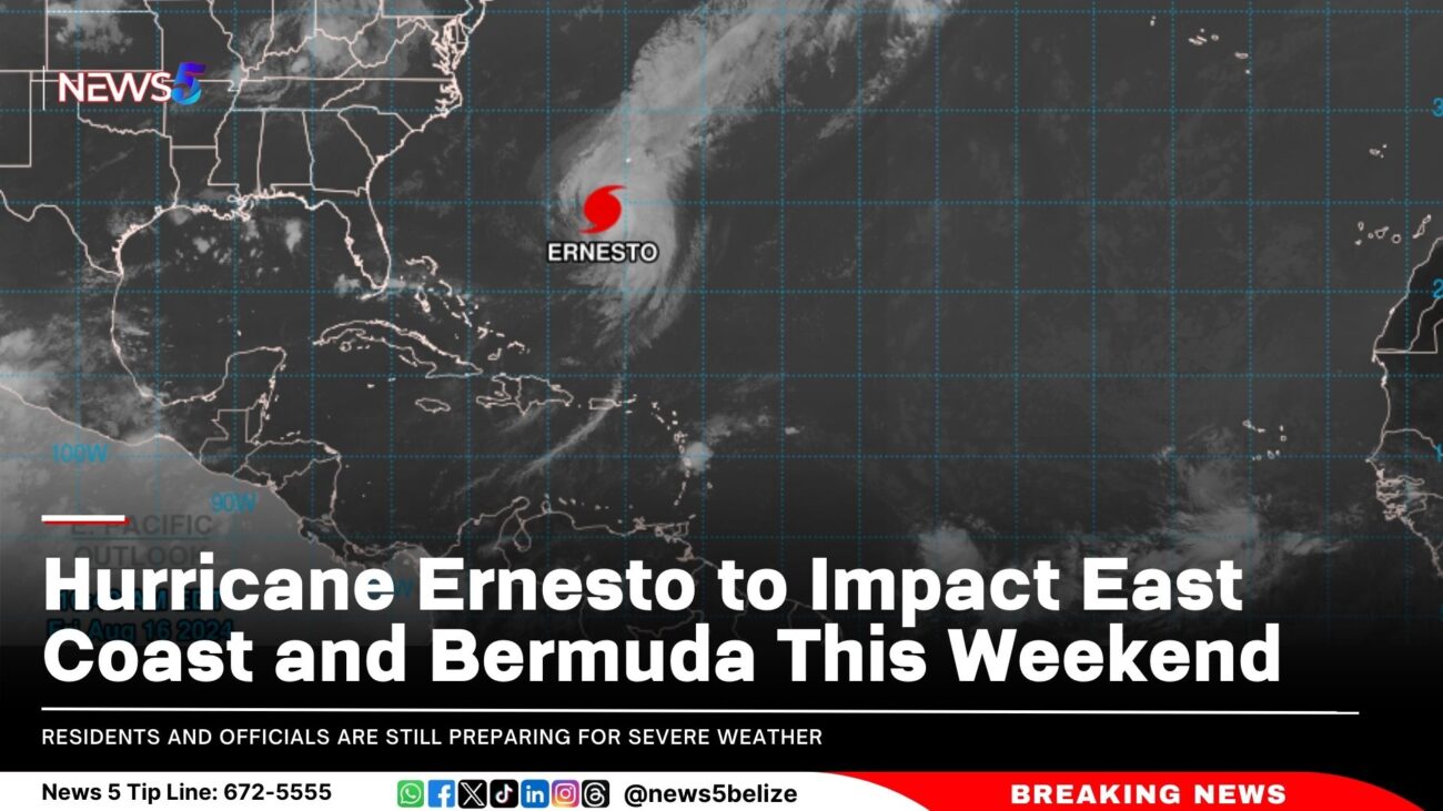 Hurricane Ernesto to Impact East Coast and Bermuda This Weekend