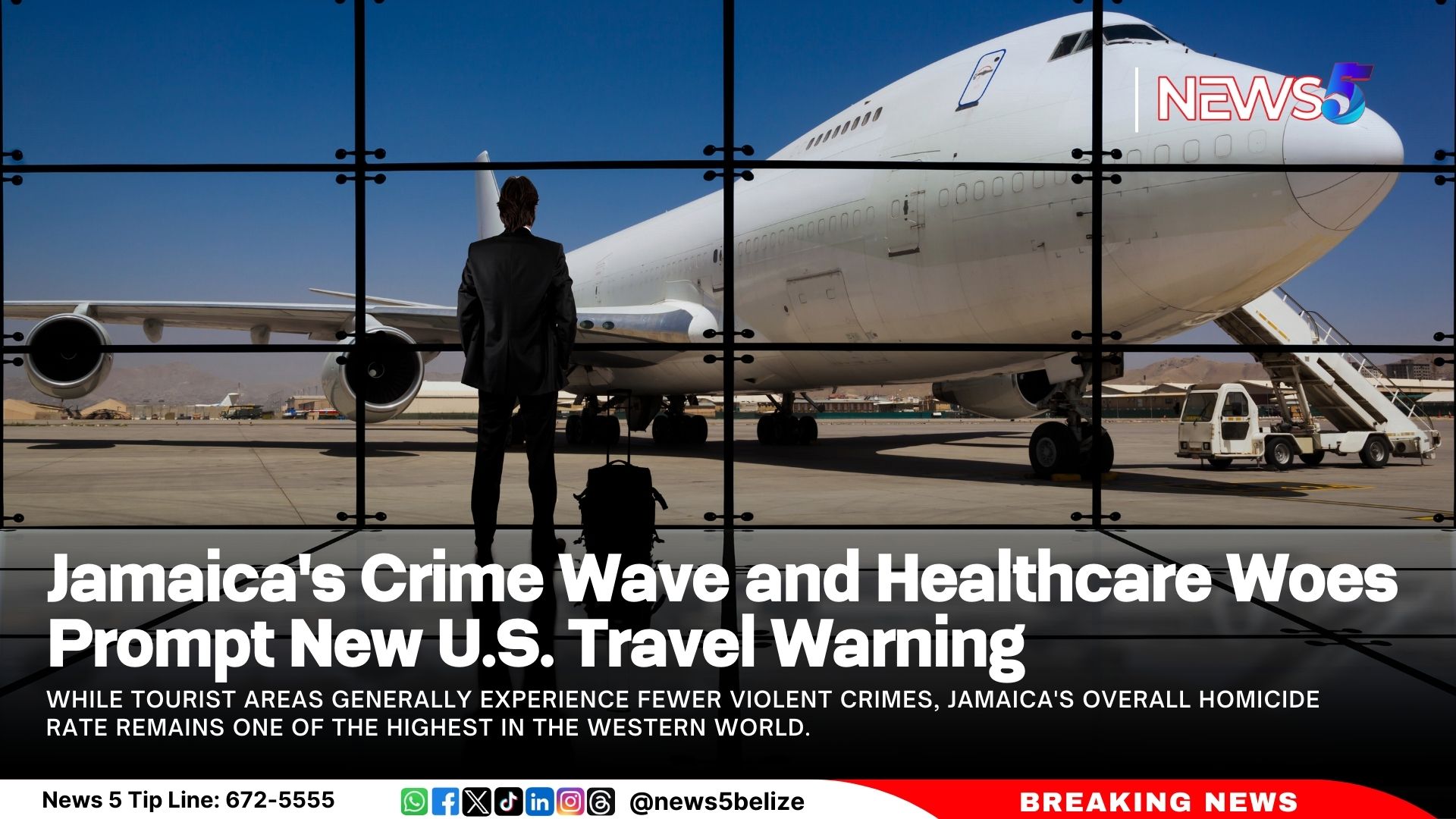 Jamaica's Crime Wave and Healthcare Woes Prompt New U.S. Travel Warning