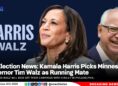 US Election News: Kamala Harris Picks Minnesota Governor Tim Walz as Running Mate