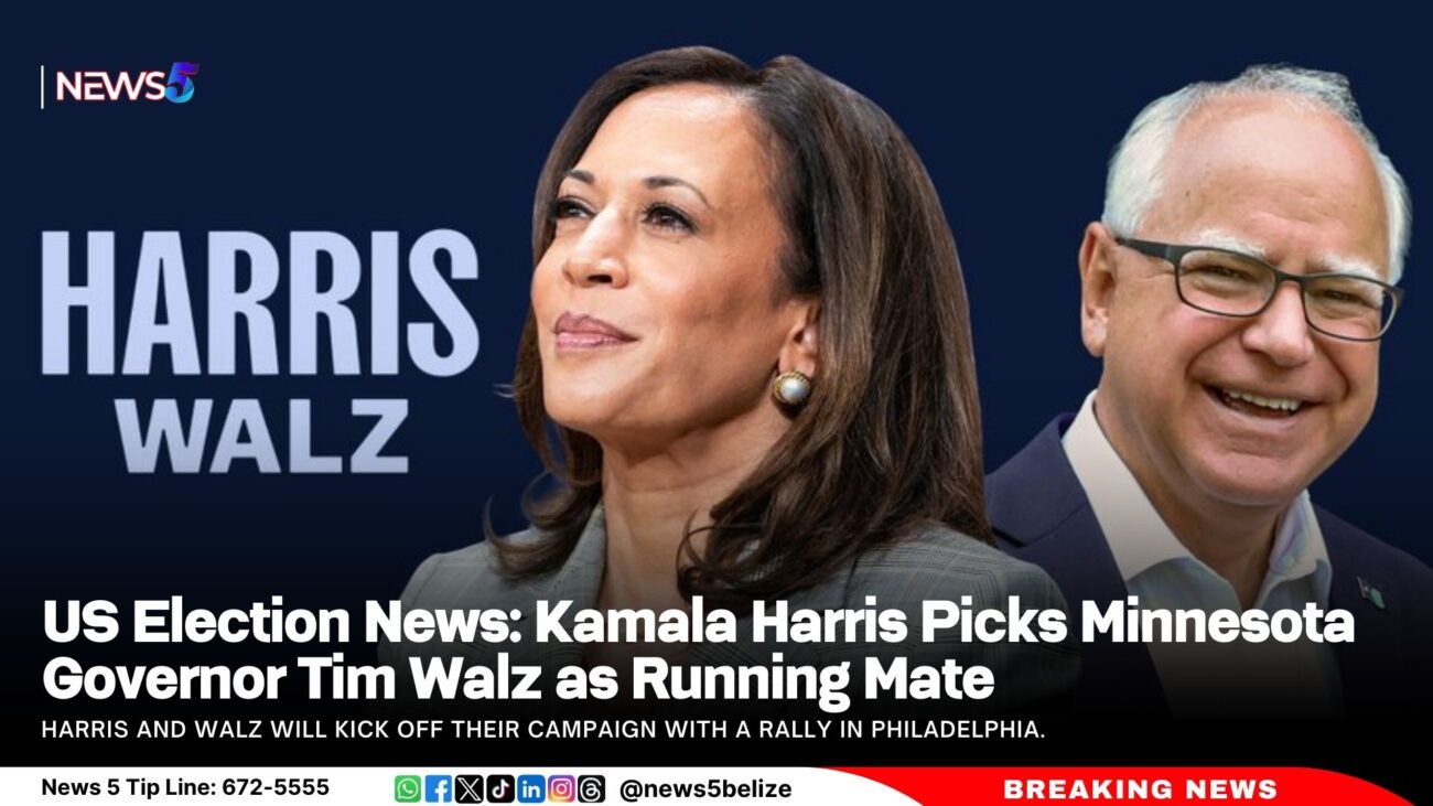 US Election News: Kamala Harris Picks Minnesota Governor Tim Walz as Running Mate