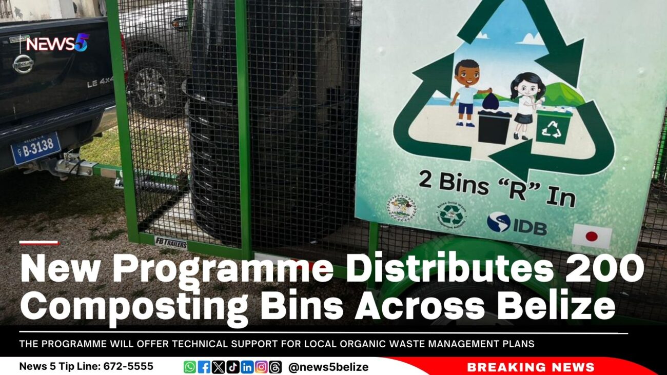 New Programme Distributes 200 Composting Bins Across Belize