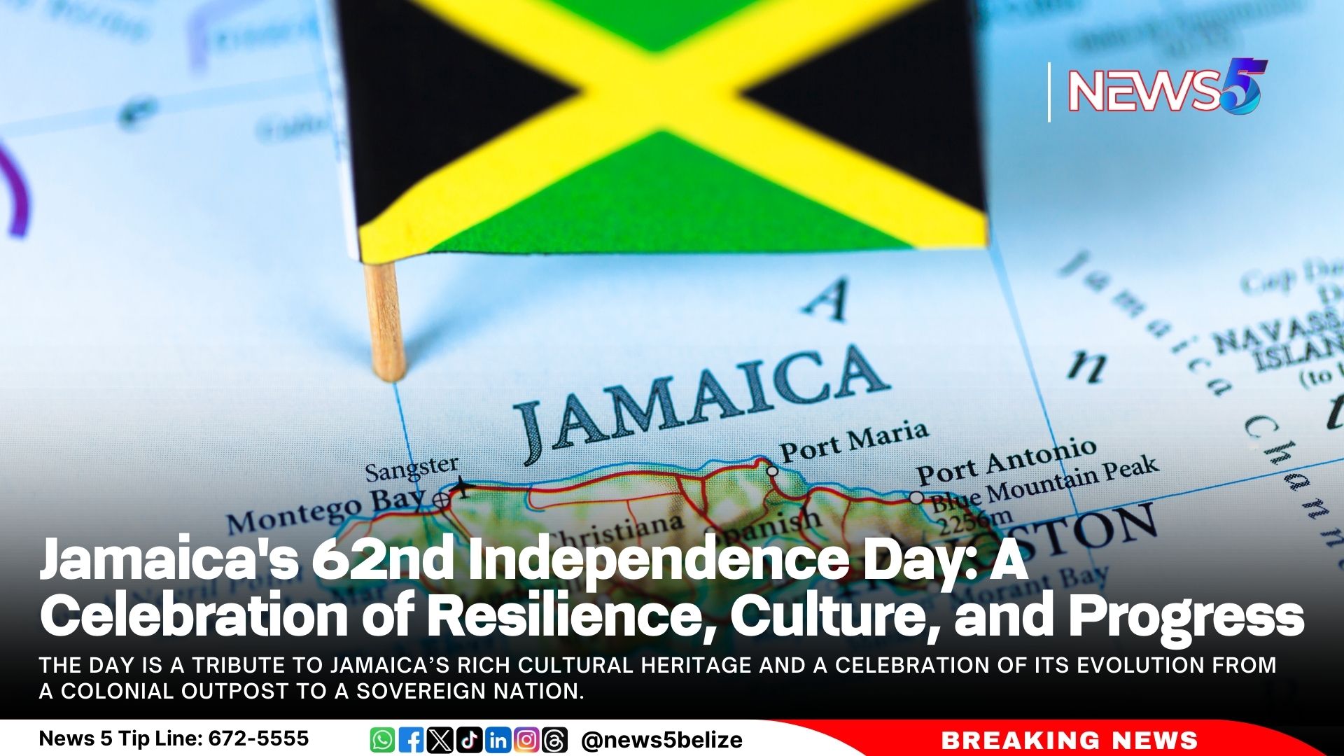 Jamaica's 62nd Independence Day: A Celebration of Resilience, Culture, and Progress