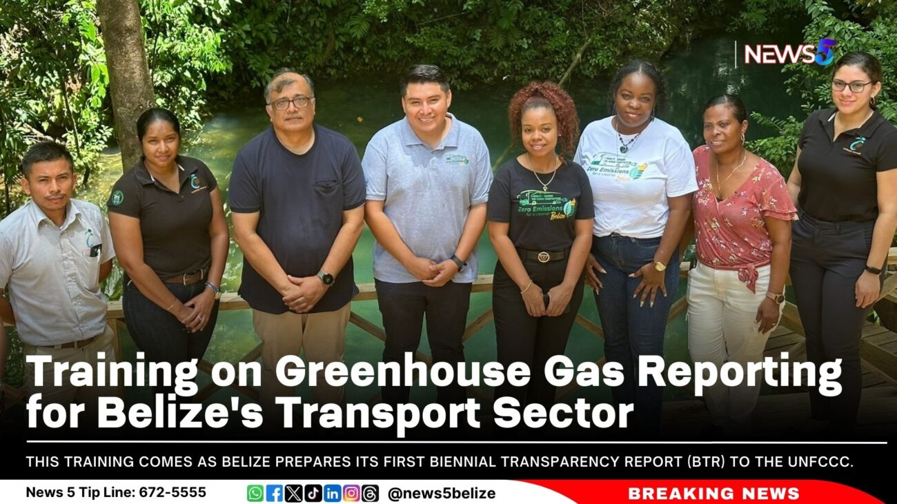 Training on Greenhouse Gas Reporting for Belize's Transport Sector