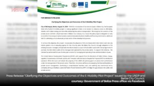 “Clarifying the Objectives and Outcomes of the E-Mobility Pilot Project” 
