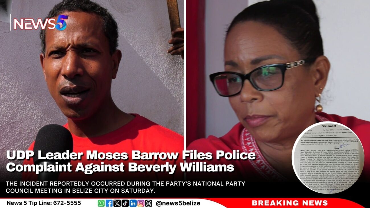 UDP Leader Moses Barrow Files Police Complaint Against Beverly Williams 