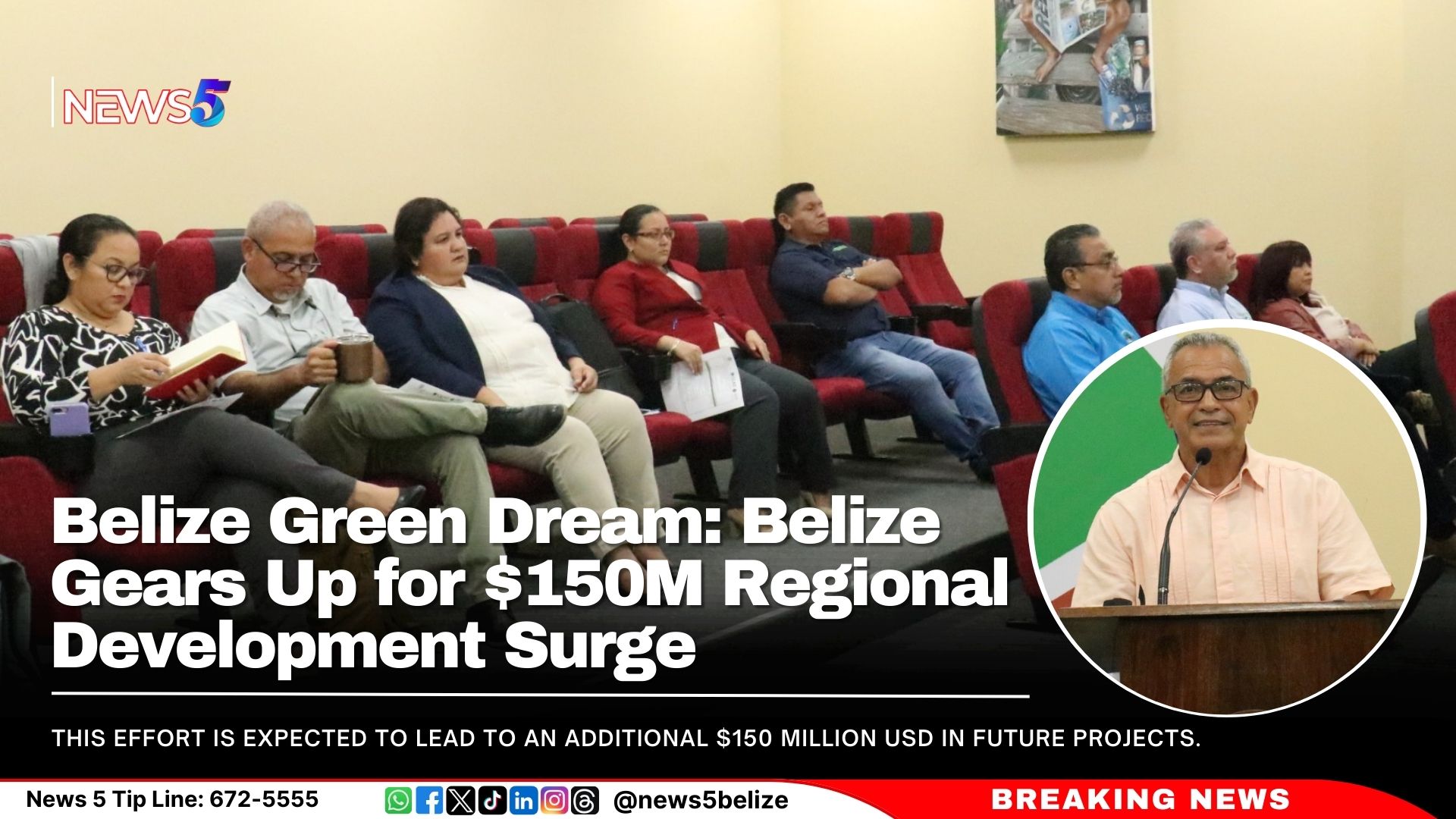 Belize Green Dream: Belize Gears Up for $150M Regional Development Surge