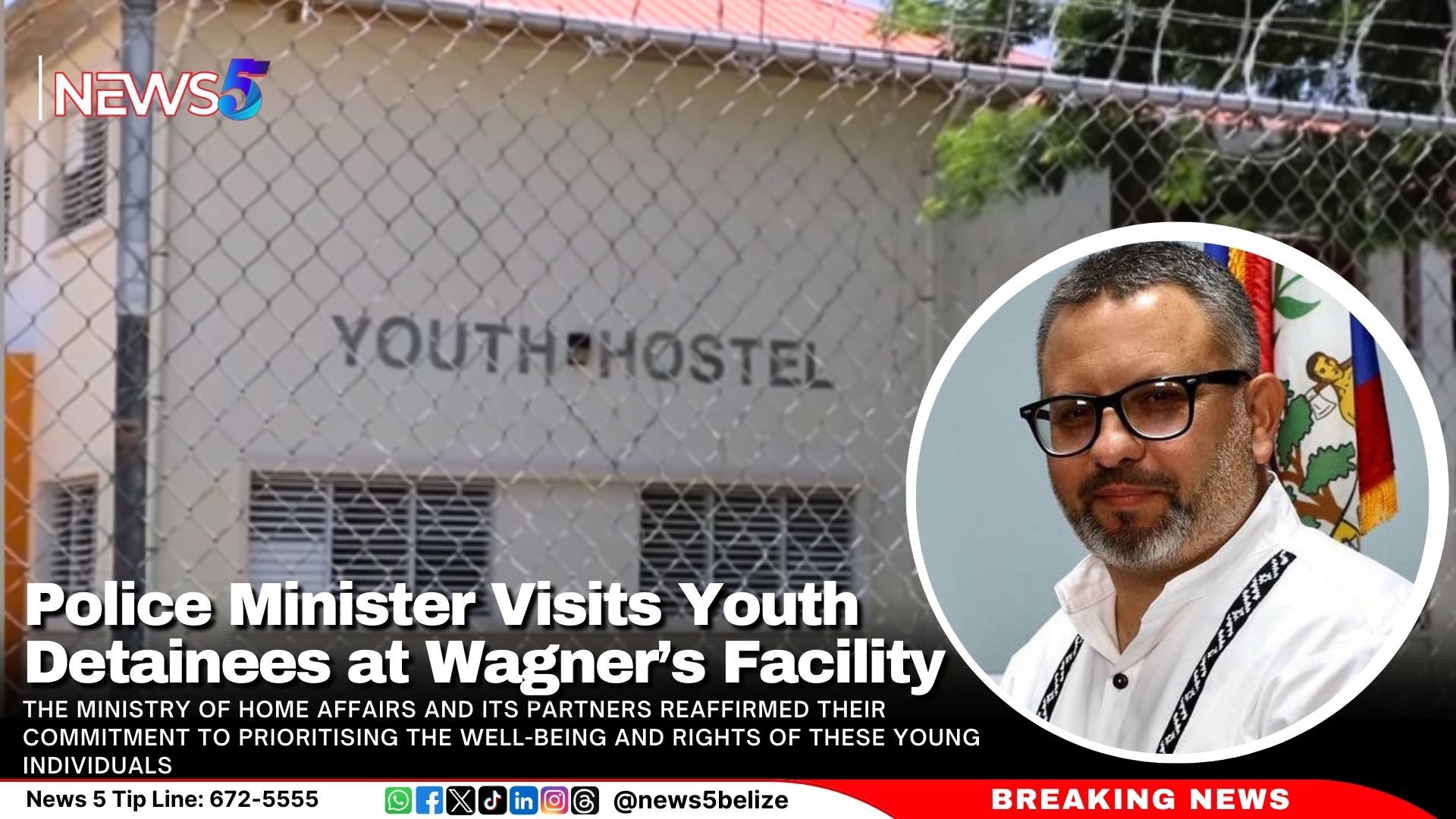 Police Minister Visits Youth Detainees at Wagner’s Facility