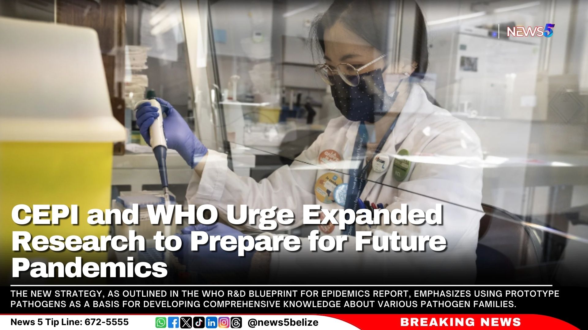 CEPI and WHO Urge Expanded Research to Prepare for Future Pandemics